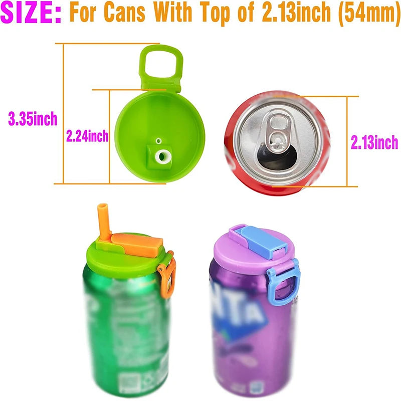 Soda Saver Lid & Straw Set