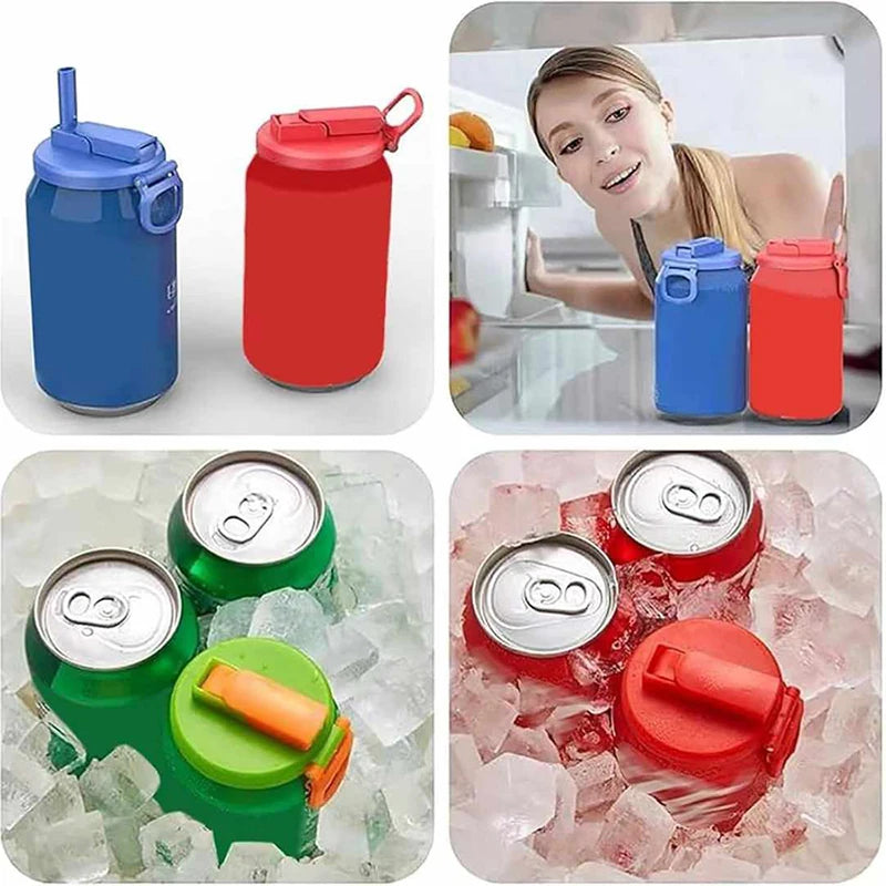 Soda Saver Lid & Straw Set